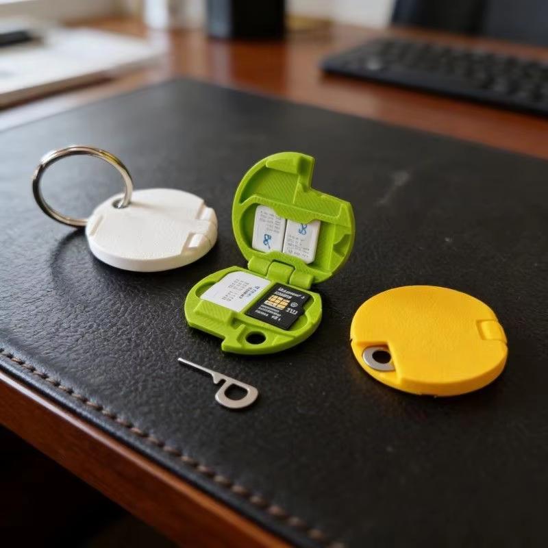3D Printed Portable SIM & TF C - Sim Card Holder Case recension och pris
