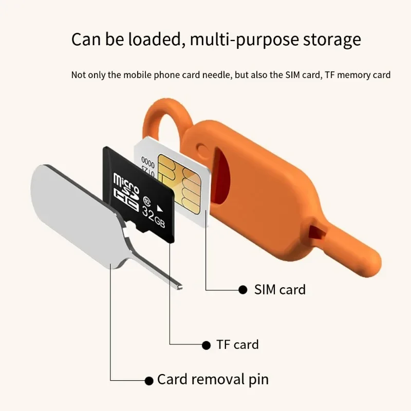 2in1 SIM Card Removal Needle P - Sim Card Holder Case recension och pris