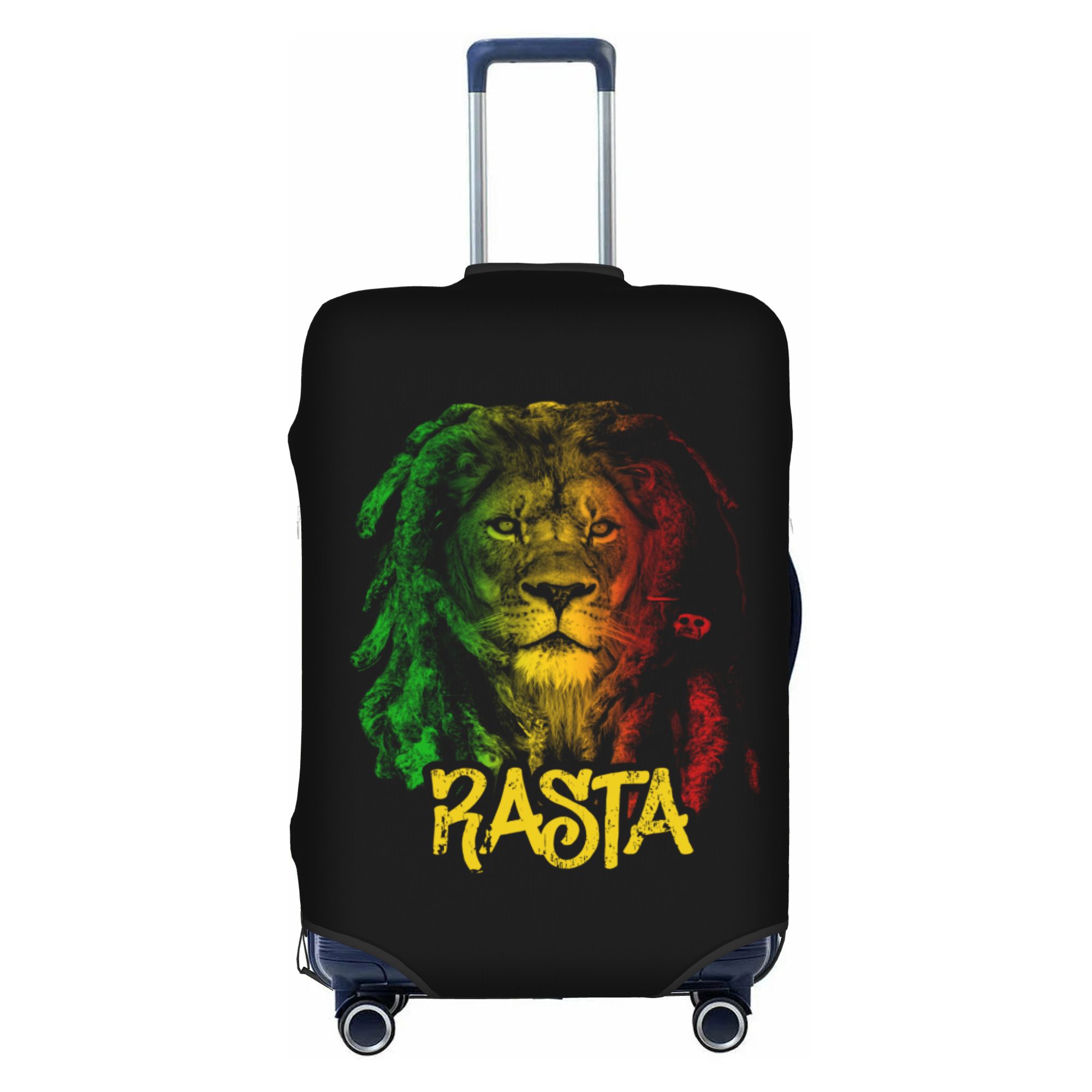 Jamaica Flag Rasta Luggage Cov - Travel Accessories For Jamaica recension och pris