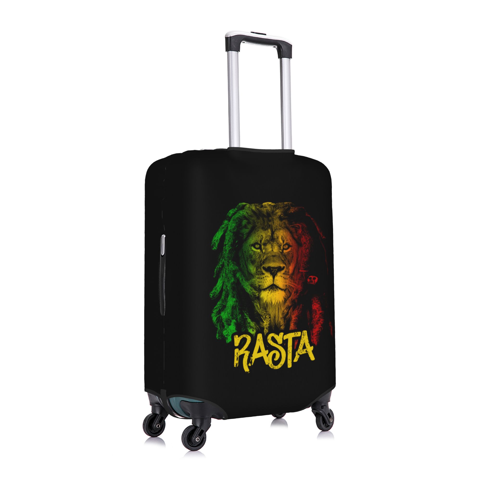 Jamaica Flag Rasta Luggage Cov - Travel Accessories For Jamaica recension och pris