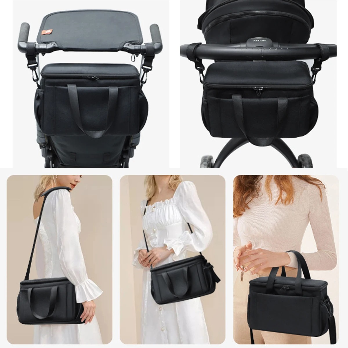 Stroller Organizer Bags Mummy  - Travel Accessories For 2 Year Old recension och pris