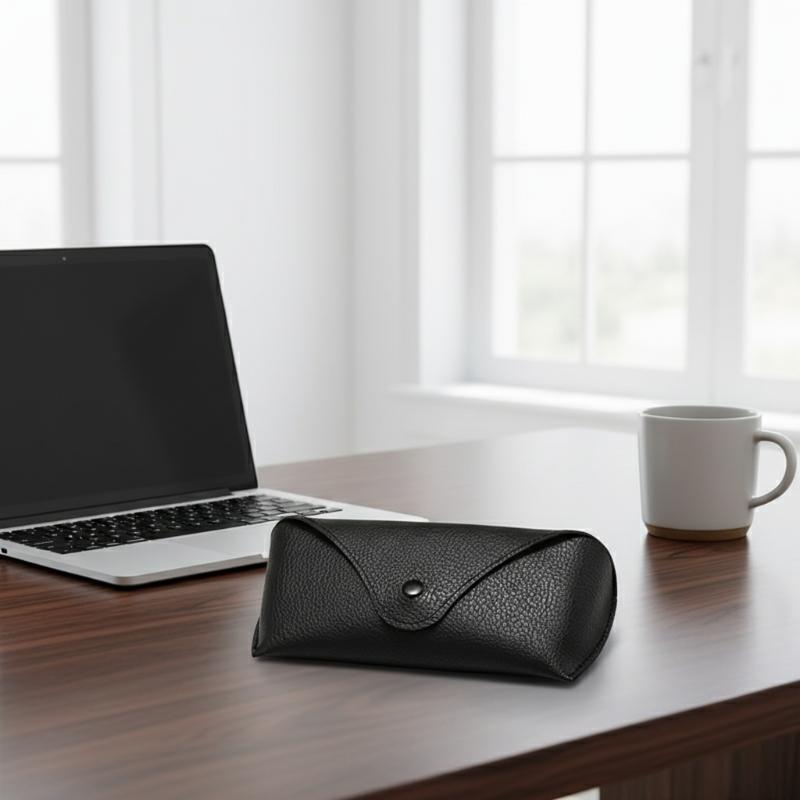 PU Leather Sunglasses Case Com - Travel Accessories Pouch For Women recension och pris