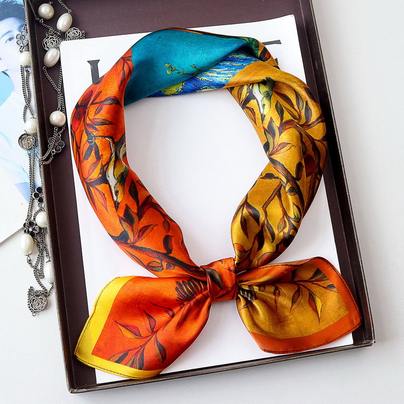 Designers Silk Hair Scarf Wome - Travel Accessories Luxury Brands recension och pris