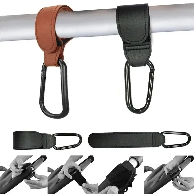 Baby Stroller Hook Fashion PU  - Travel Accessories For 2 Year Old recension och pris