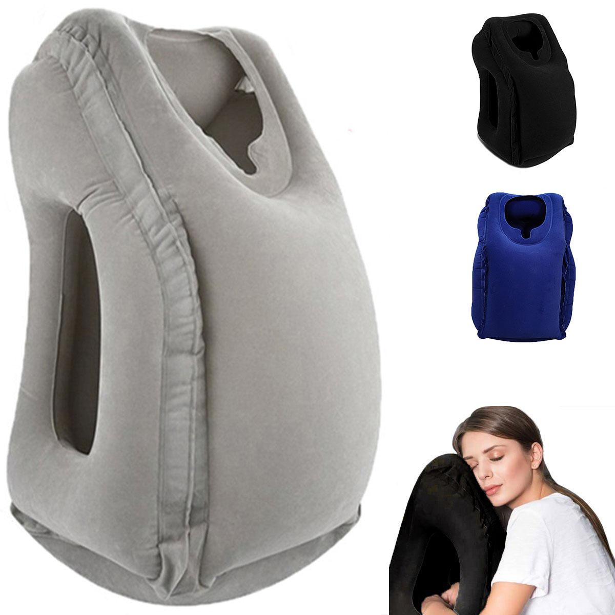 Inflatable Travel Pillow,Trave - Travel Accessories For Long Haul Flights recension och pris