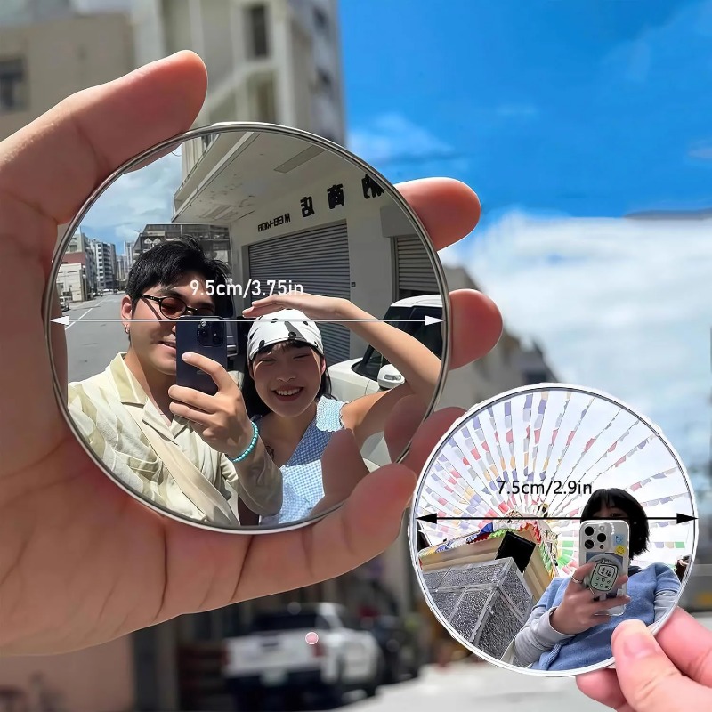 Portable Round Convex Mirror H - Travel Accessories Store recension och pris